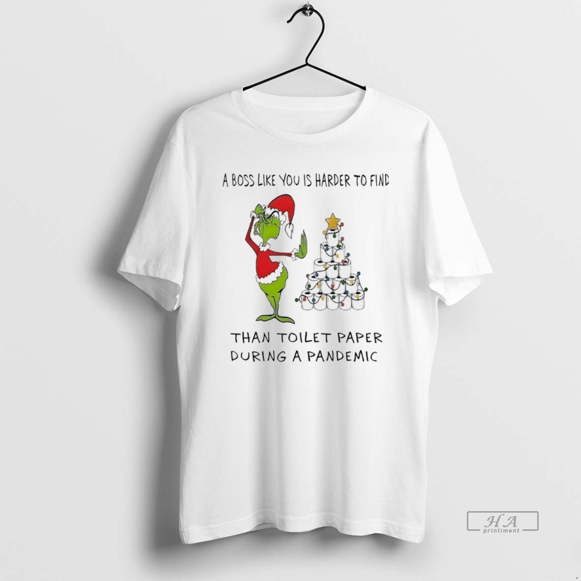 Trendy Grinch A Boss Like You Is Harder To Find Than - Adult & Kids T-Shirts, Sweatshirts & Hoodies apparel design preview 1