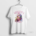 Trendy Grinch Is A Swiftie Pink Merry Grinchmas White - Adult & Kids T-Shirts, Sweatshirts & Hoodies apparel design preview 1
