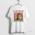 Trendy Grinch Let Me Check My Giveashitometer Nope - Adult & Kids T-Shirts, Sweatshirts & Hoodies apparel design preview 1