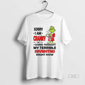 Trendy Grinch Sorry I Am Cranky Im Going Through My - Adult & Kids T-Shirts, Sweatshirts & Hoodies apparel design preview 1