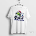 Trendy Grinch The Real Santa Christmas White - Adult & Kids T-Shirts, Sweatshirts & Hoodies apparel design preview 1