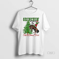 Trendy Grinchin Around The Christmas Tree 2025 - Adult & Kids T-Shirts, Sweatshirts & Hoodies apparel design preview 1