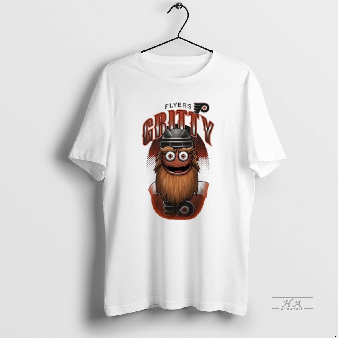 Trendy Gritty Outer Stuff Philadelphia Flyers Mascot - Adult & Kids T-Shirts, Sweatshirts & Hoodies apparel design preview 1