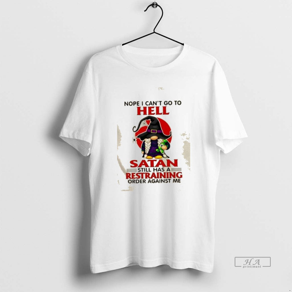 Trendy Gromes Nope I Cant Go To Hell Satan Still Has - Adult & Kids T-Shirts, Sweatshirts & Hoodies apparel design preview 1