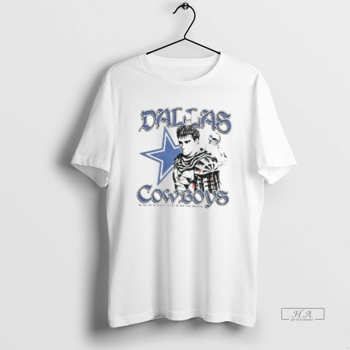 Trendy Guts Series Berserk Dallas Cowboys In The End - Adult & Kids T-Shirts, Sweatshirts & Hoodies apparel design preview 1