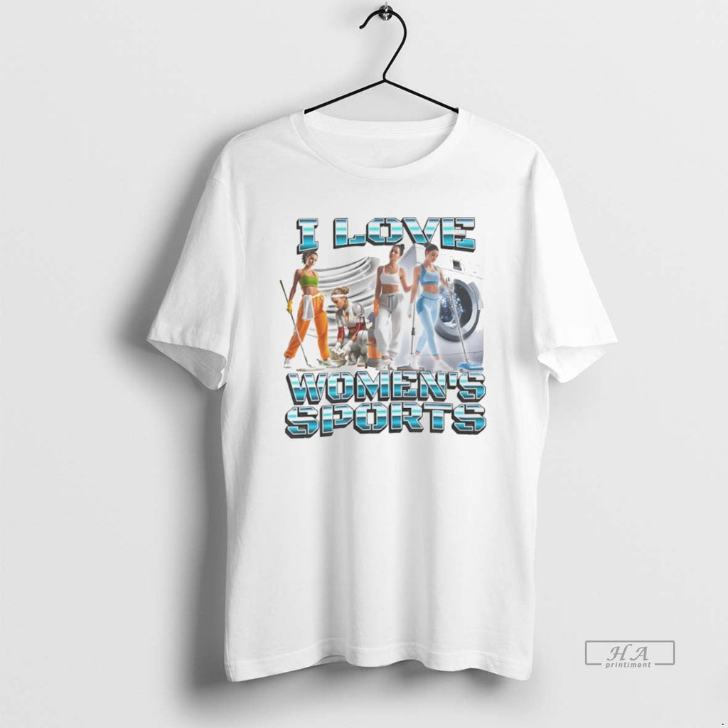 Trendy Gym Girls I Love Womens Sports - Adult & Kids T-Shirts, Sweatshirts & Hoodies apparel design preview 1