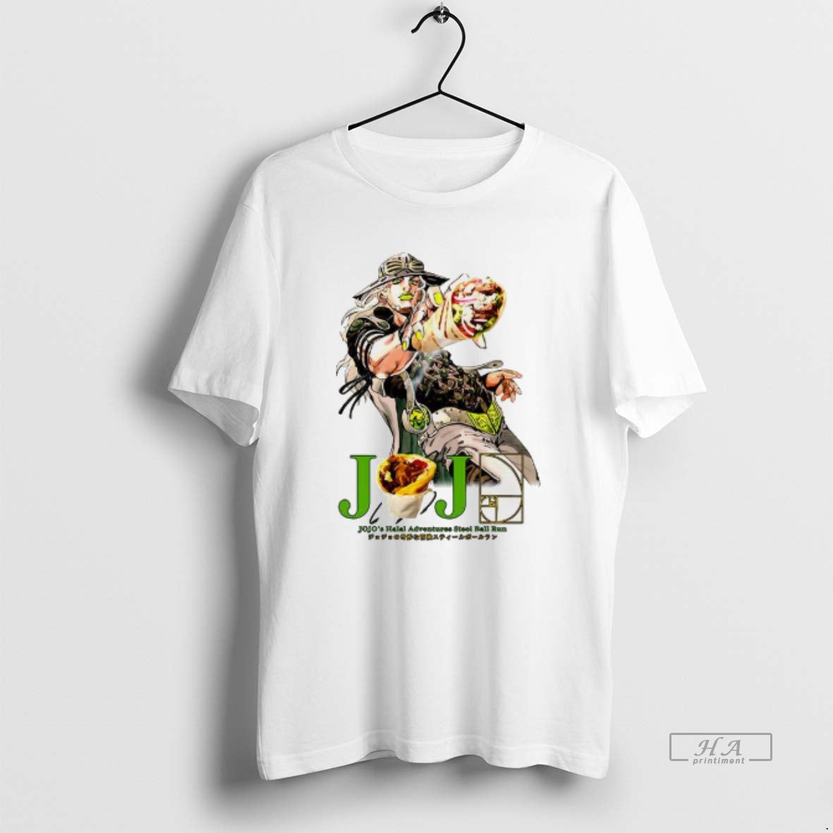 Trendy Gyro Zeppeli Kebab Jojos Bizarre Adventure - Adult & Kids T-Shirts, Sweatshirts & Hoodies apparel design preview 1