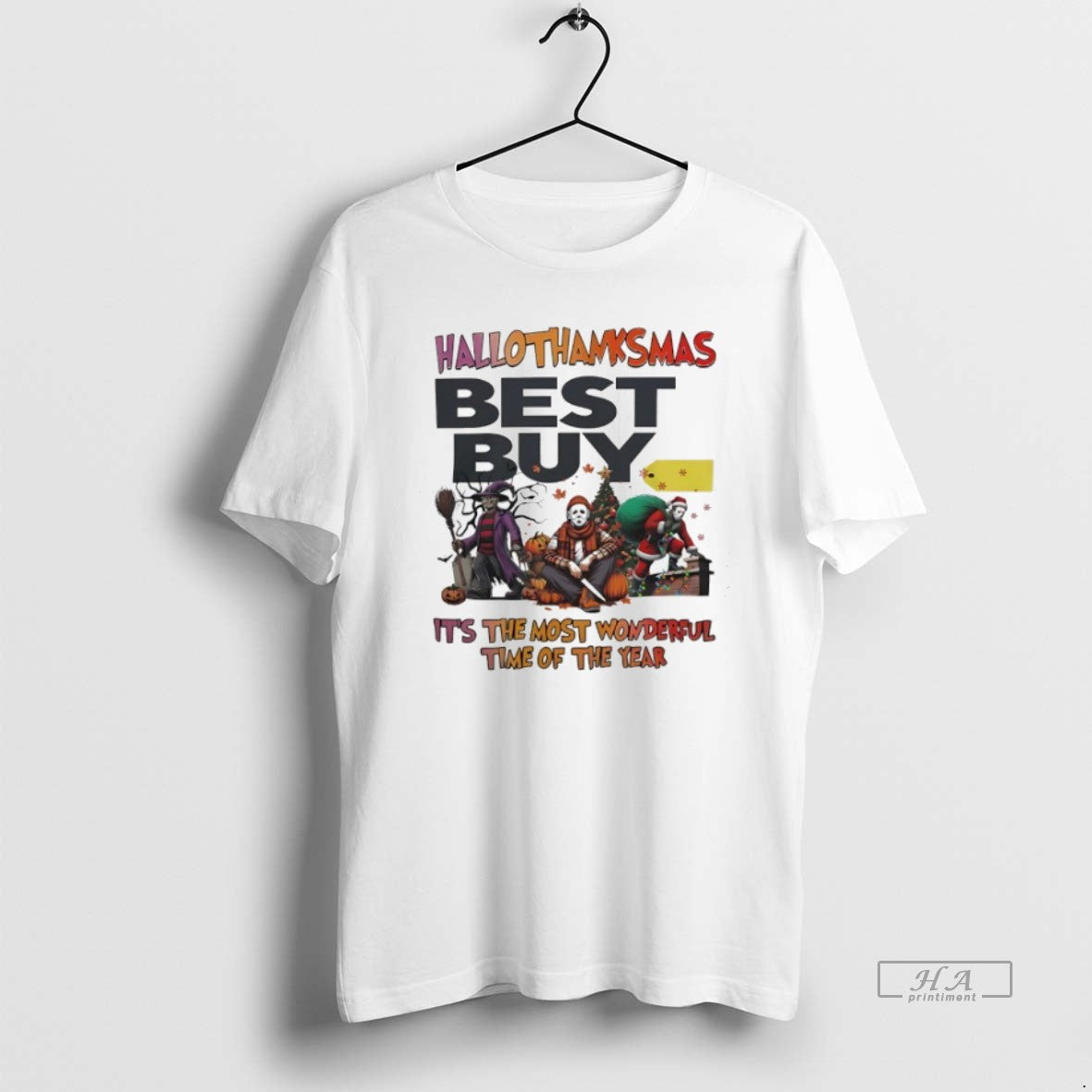 Trendy Hallothanksmas Best Buy Its The Most Wonderful - Adult & Kids T-Shirts, Sweatshirts & Hoodies apparel design preview 1
