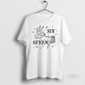 Trendy Halloween Six Seven Skeleton Hand - Adult & Kids T-Shirts, Sweatshirts & Hoodies apparel design preview 1