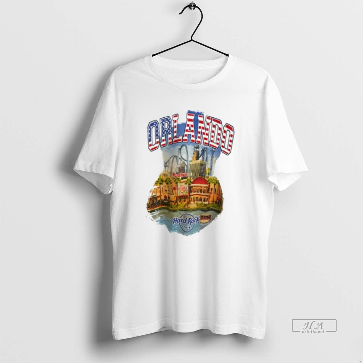 Trendy Hard Rock Cafe Orlando Graphic - Adult & Kids T-Shirts, Sweatshirts & Hoodies apparel design preview 1