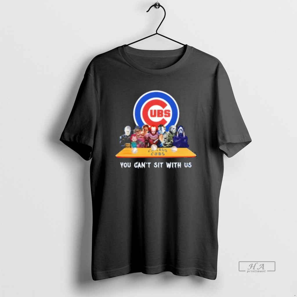 Trendy Horror Movie Characters You Cant Sit With Us - Adult & Kids T-Shirts, Sweatshirts & Hoodies apparel design preview 1