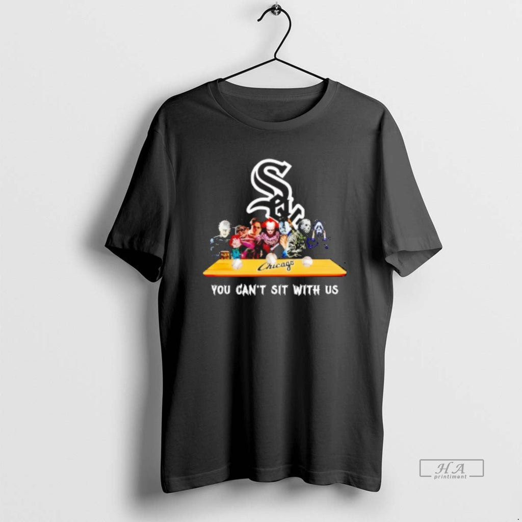 Trendy Horror Movie Characters You Cant Sit With Us - Adult & Kids T-Shirts, Sweatshirts & Hoodies apparel design preview 1