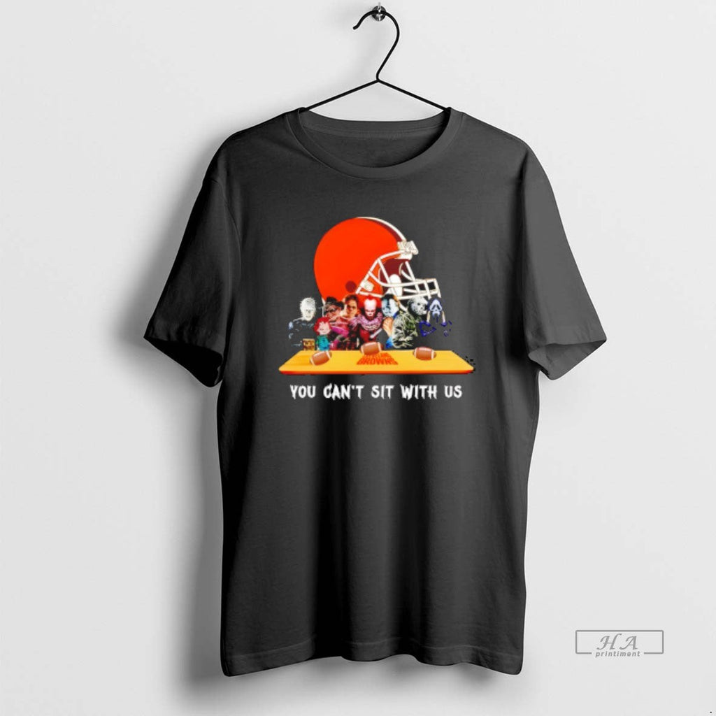 Trendy Horror Movie Characters You Cant Sit With Us - Adult & Kids T-Shirts, Sweatshirts & Hoodies apparel design preview 1