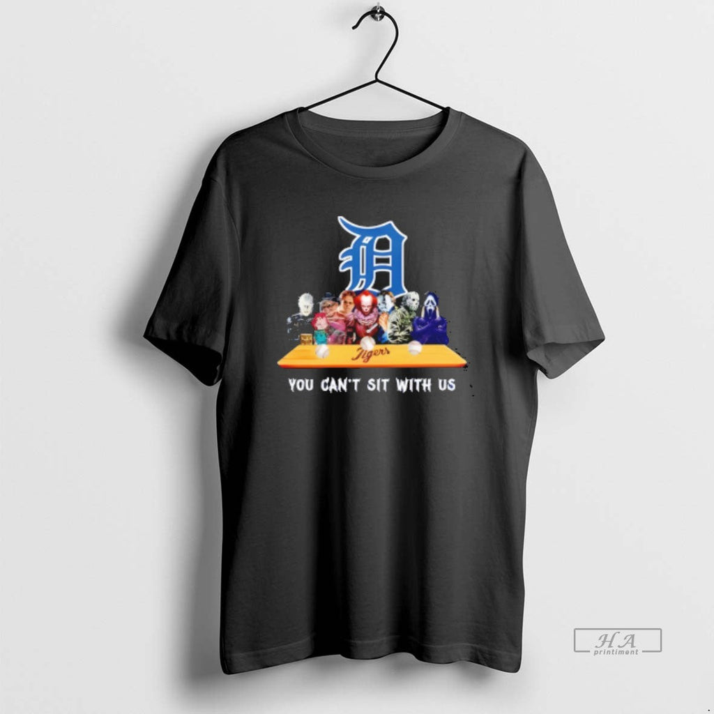 Trendy Horror Movie Characters You Cant Sit With Us - Adult & Kids T-Shirts, Sweatshirts & Hoodies apparel design preview 1