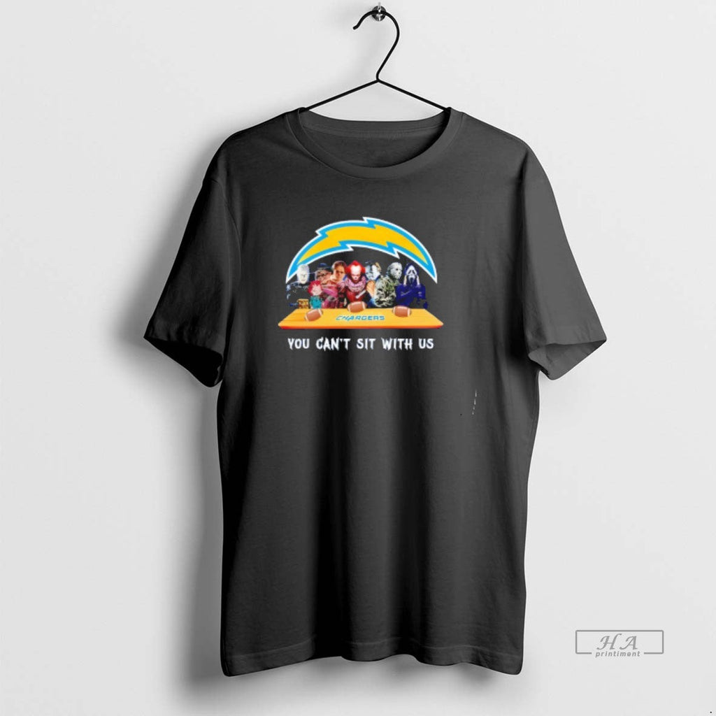 Trendy Horror Movie Characters You Cant Sit With Us - Adult & Kids T-Shirts, Sweatshirts & Hoodies apparel design preview 1