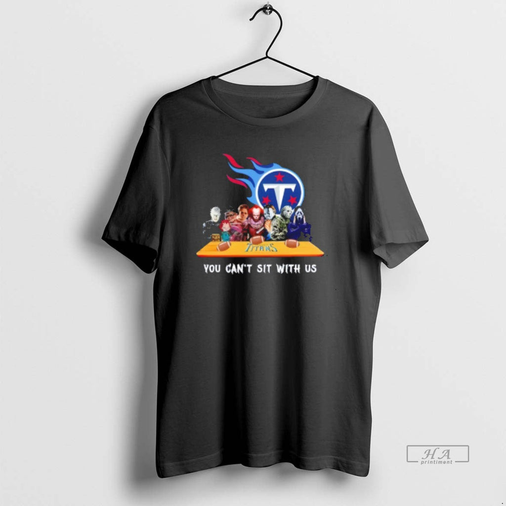 Trendy Horror Movie Characters You Cant Sit With Us - Adult & Kids T-Shirts, Sweatshirts & Hoodies apparel design preview 1