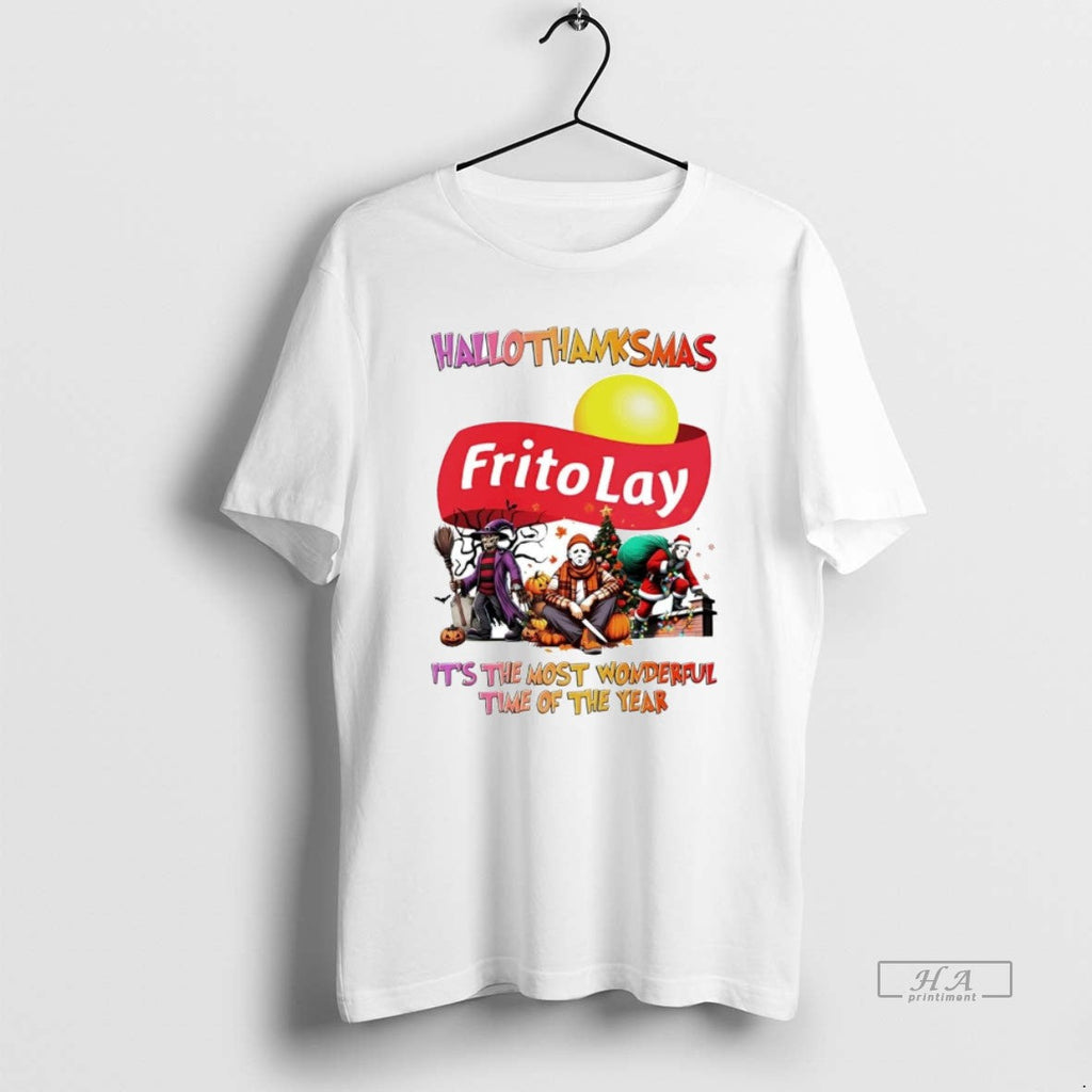 Trendy Horror Movies Fritolay Hallothanksmas Its The - Adult & Kids T-Shirts, Sweatshirts & Hoodies apparel design preview 1