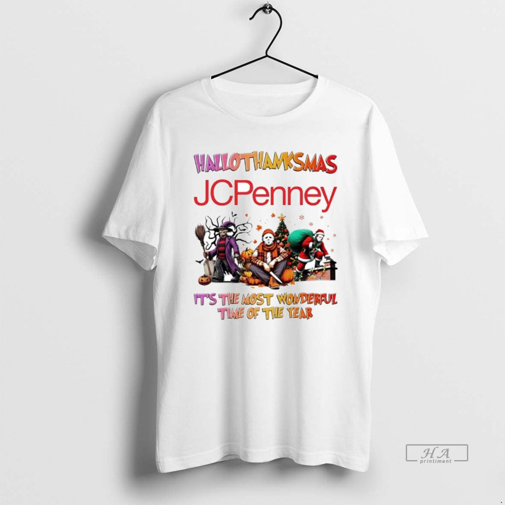 Trendy Horror Movies Jcpenny Hallothanksmas Its The - Adult & Kids T-Shirts, Sweatshirts & Hoodies apparel design preview 1