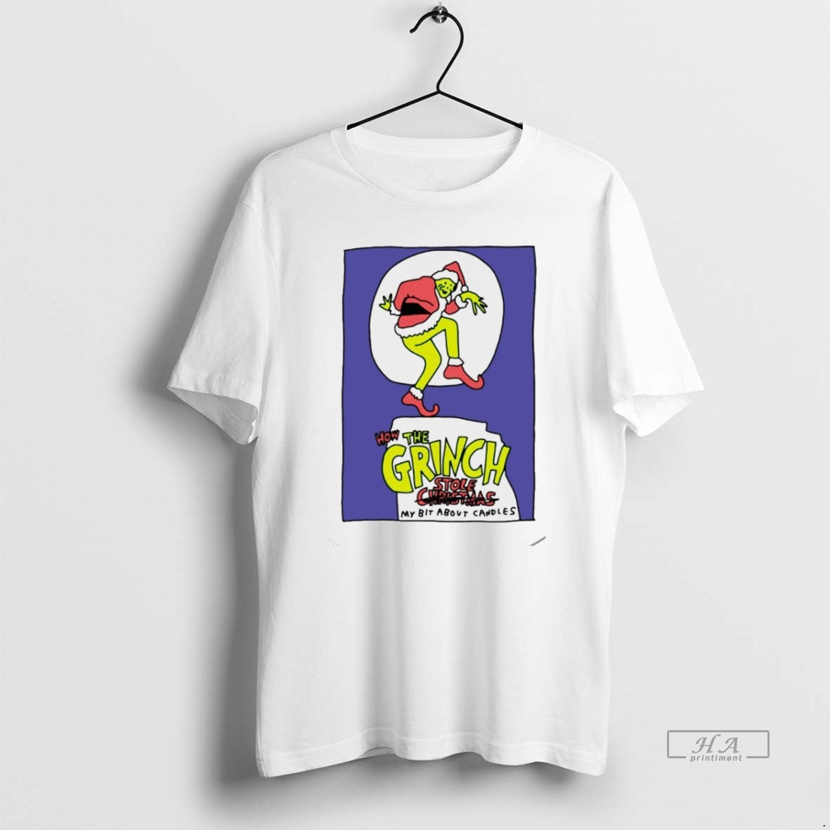 Trendy How The Grinch Stole My Bit About Candles - Adult & Kids T-Shirts, Sweatshirts & Hoodies apparel design preview 1