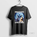 Trendy Human By Chance Alpha Choice Wolf - Adult & Kids T-Shirts, Sweatshirts & Hoodies apparel design preview 1