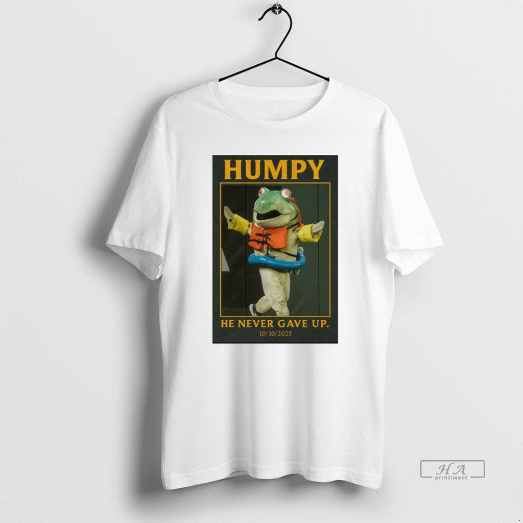 Trendy Humpy Salmon Seattle Mariners He Never Gave Up - Adult & Kids T-Shirts, Sweatshirts & Hoodies apparel design preview 1