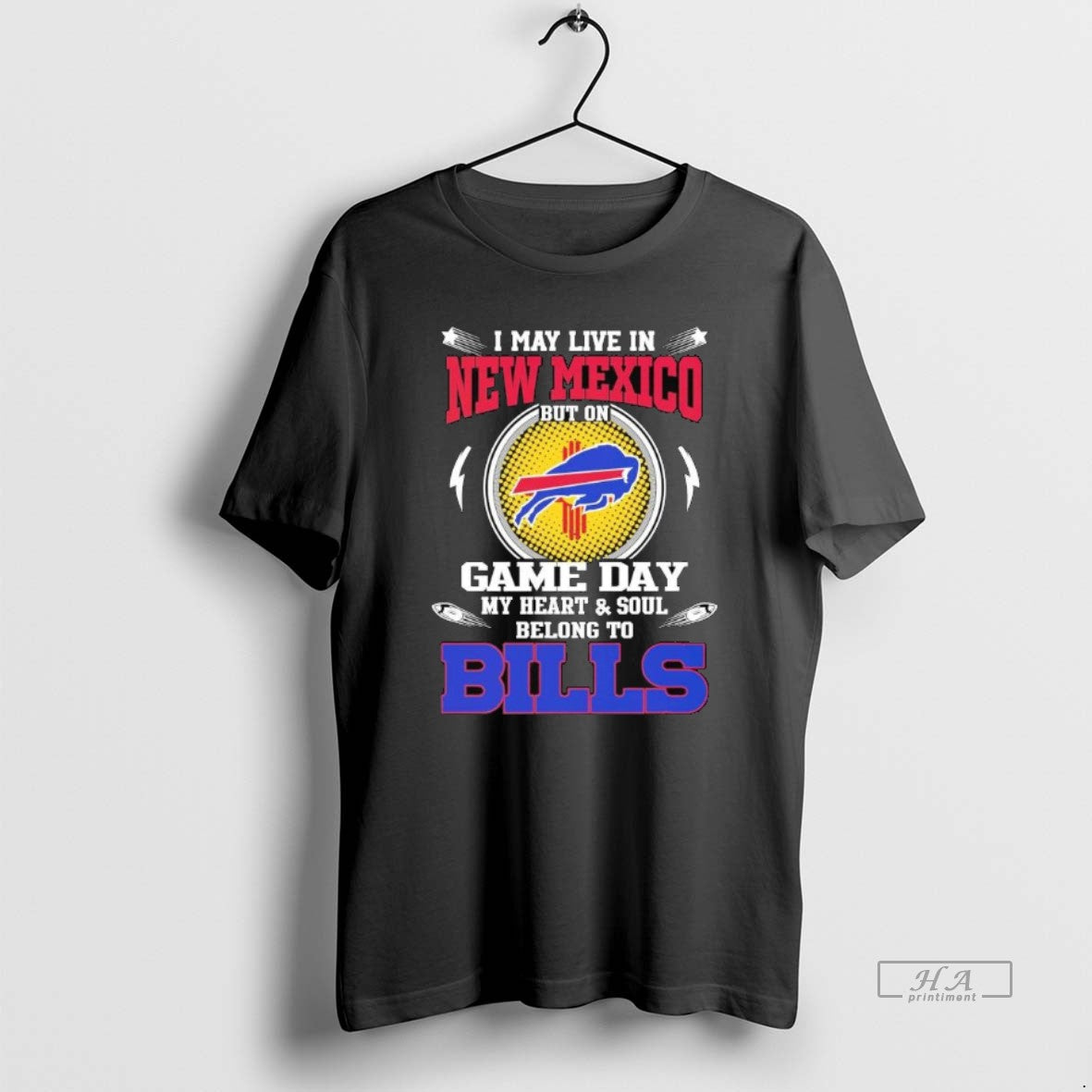 Trendy I May Live In New Mexico But On Game Day My - Adult & Kids T-Shirts, Sweatshirts & Hoodies apparel design preview 1