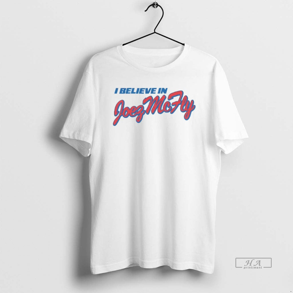 Trendy I Believe In Joezmcfly Del Caribe Mens White - Adult & Kids T-Shirts, Sweatshirts & Hoodies apparel design preview 1