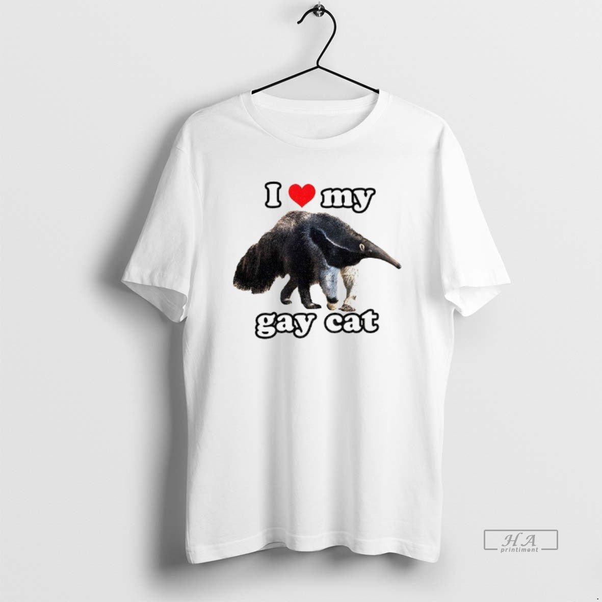 Trendy I Love Gay Cat - Adult & Kids T-Shirts, Sweatshirts & Hoodies apparel design preview 1