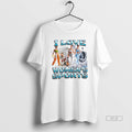 Trendy I Love Womens Sports Graphic - Adult & Kids T-Shirts, Sweatshirts & Hoodies apparel design preview 1