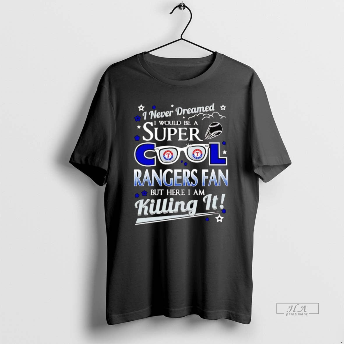 Trendy I Never Dreamed Would Be A Super Cool Texas - Adult & Kids T-Shirts, Sweatshirts & Hoodies apparel design preview 1