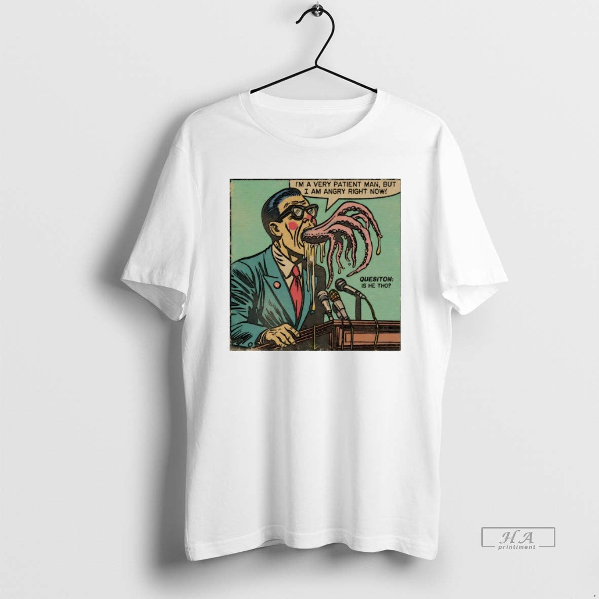 Trendy Im A Very Patient Man But I Am Angry Right Now - Adult & Kids T-Shirts, Sweatshirts & Hoodies apparel design preview 1