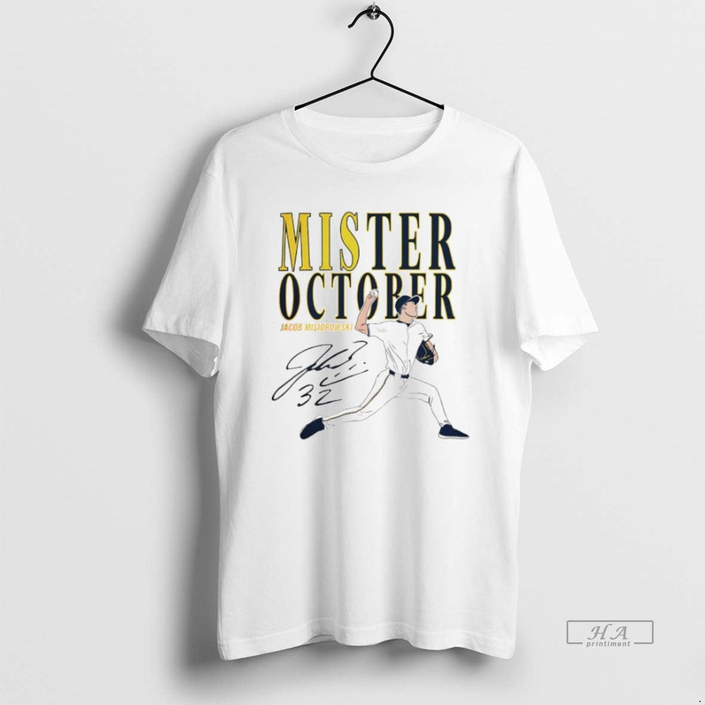 Trendy Jacob Misiorowski Mister October Milwaukee - Adult & Kids T-Shirts, Sweatshirts & Hoodies apparel design preview 1