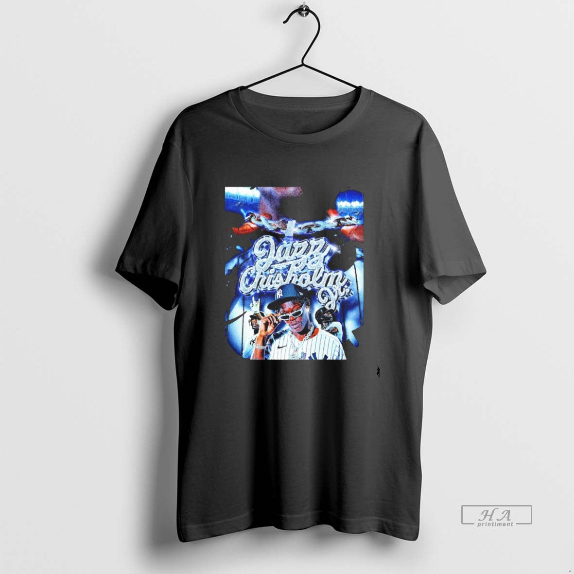 Trendy Jazz Chisholm Jr New York Yankees Player - Adult & Kids T-Shirts, Sweatshirts & Hoodies apparel design preview 1
