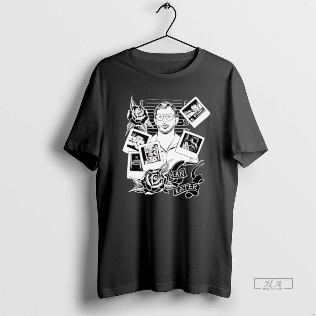 Trendy Jeffrey Dahmer Man Eater - Adult & Kids T-Shirts, Sweatshirts & Hoodies apparel design preview 1