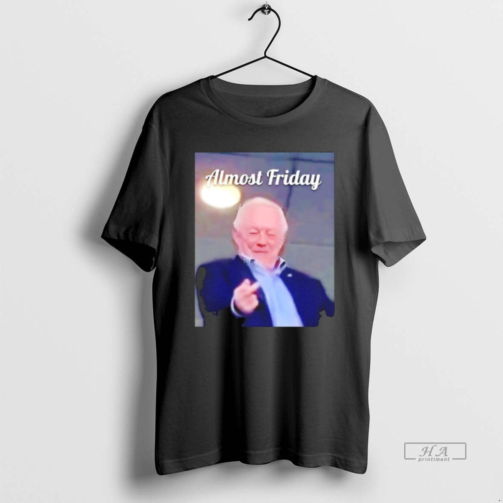 Trendy Jerry Jones Almost Friday Photo - Adult & Kids T-Shirts, Sweatshirts & Hoodies apparel design preview 1