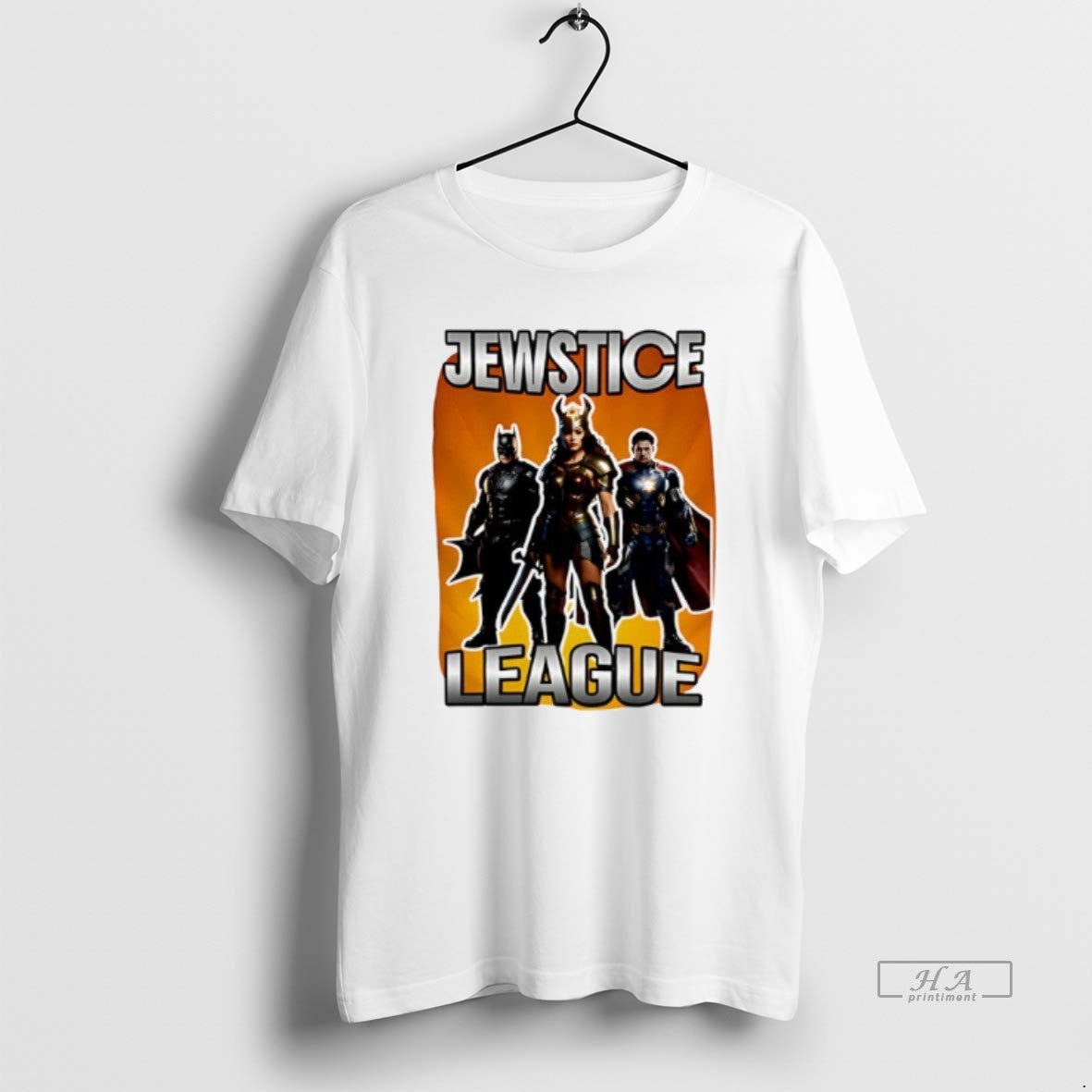 Trendy Jewstice League Graphic - Adult & Kids T-Shirts, Sweatshirts & Hoodies apparel design preview 1