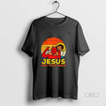 Trendy Joe Biggs Jesus Has Your Back - Adult & Kids T-Shirts, Sweatshirts & Hoodies apparel design preview 1