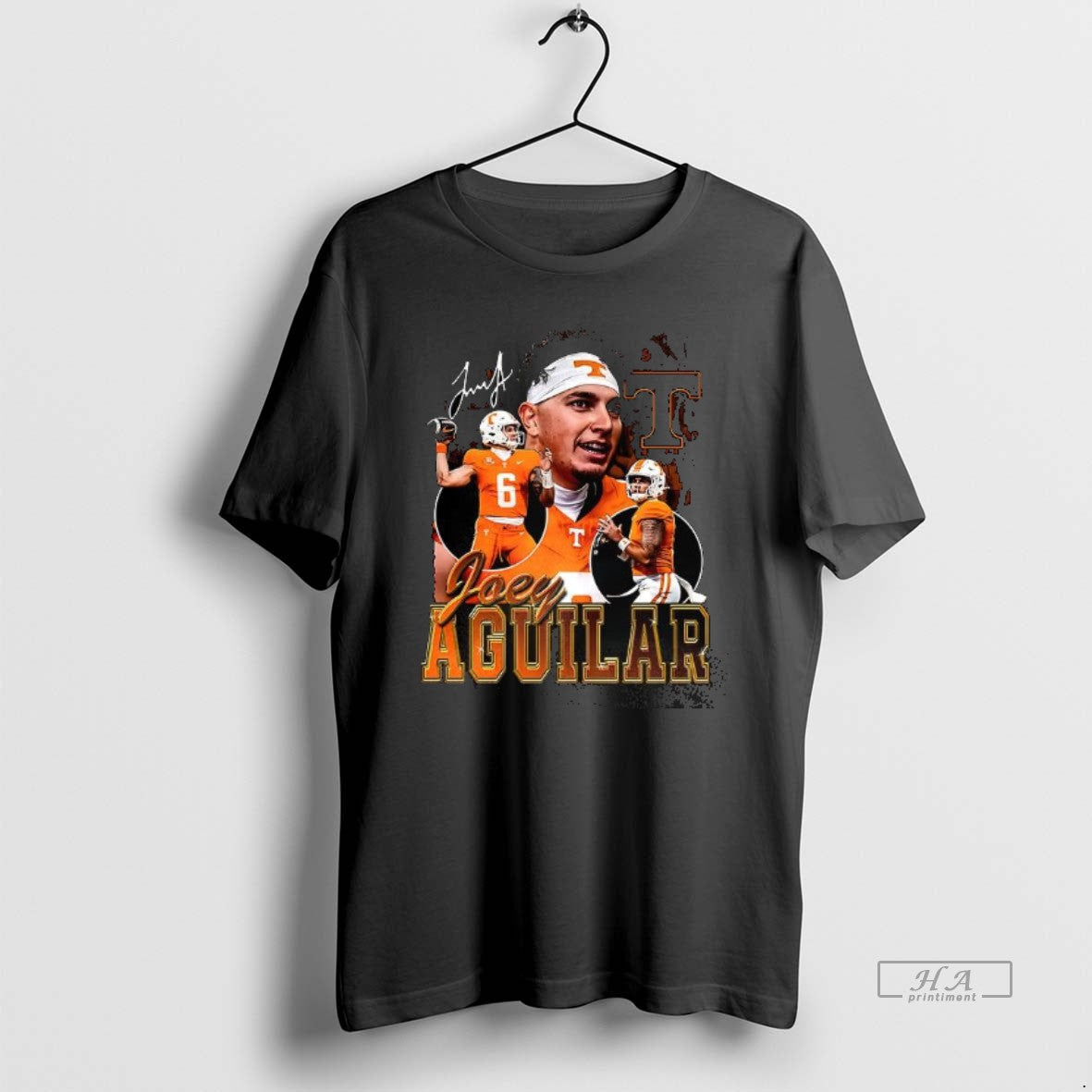 Trendy Joey Aguilar Tennessee Volunteers Graphic - Adult & Kids T-Shirts, Sweatshirts & Hoodies apparel design preview 1