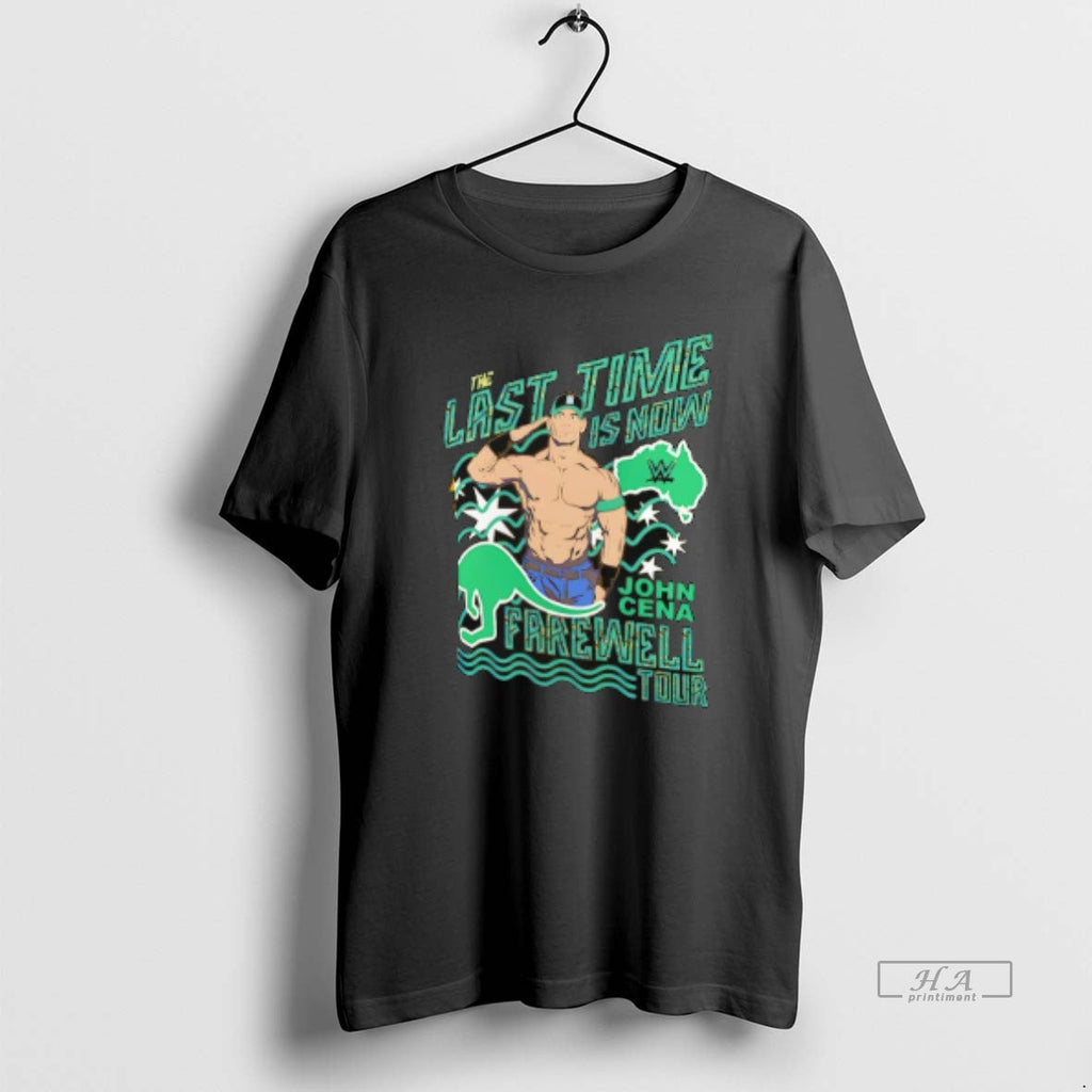 Trendy John Cena Farewell Tour 2025 Perth The Last - Adult & Kids T-Shirts, Sweatshirts & Hoodies apparel design preview 1