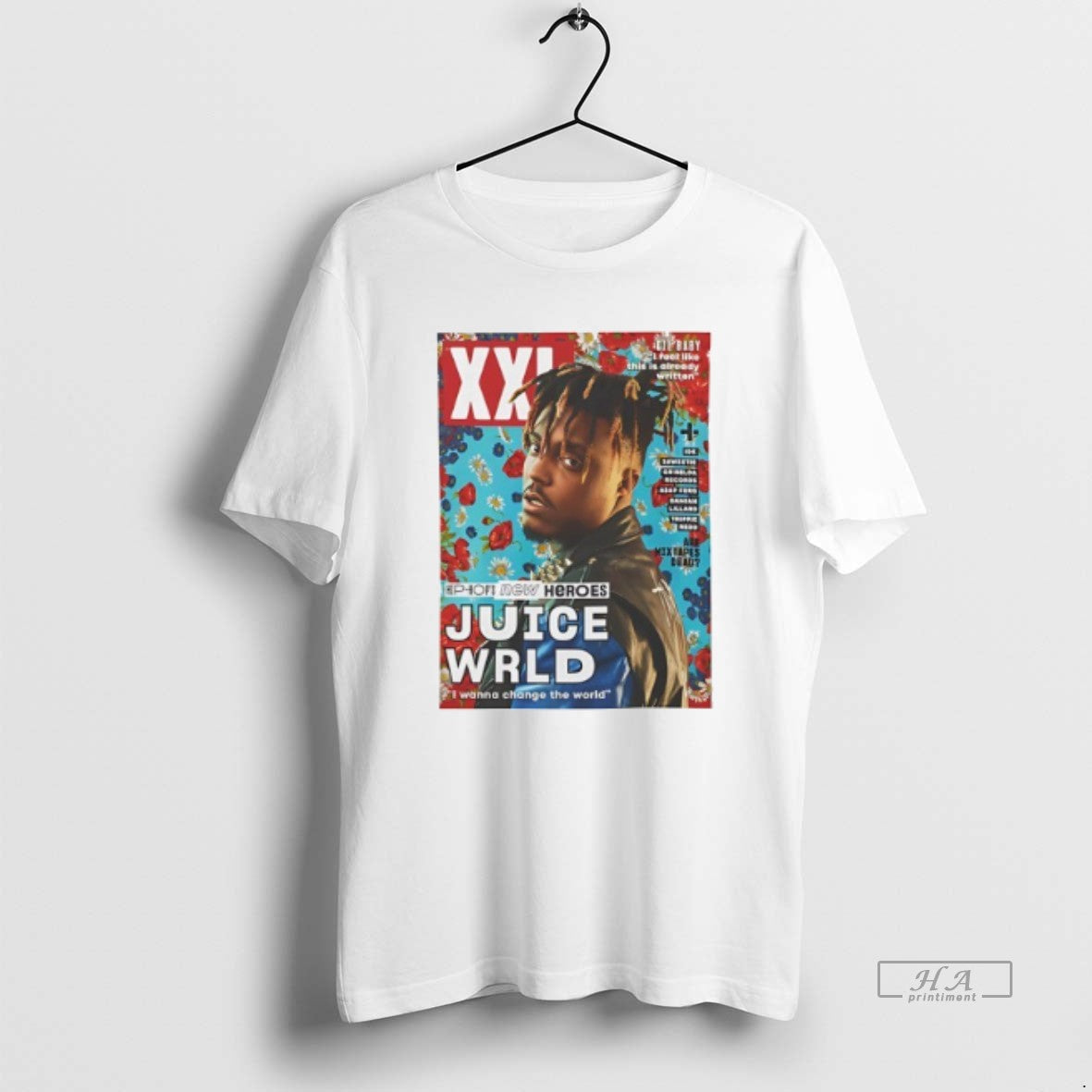 Trendy Juice Wrld Hip Hops New Heroes Lil Baby I Feel - Adult & Kids T-Shirts, Sweatshirts & Hoodies apparel design preview 1
