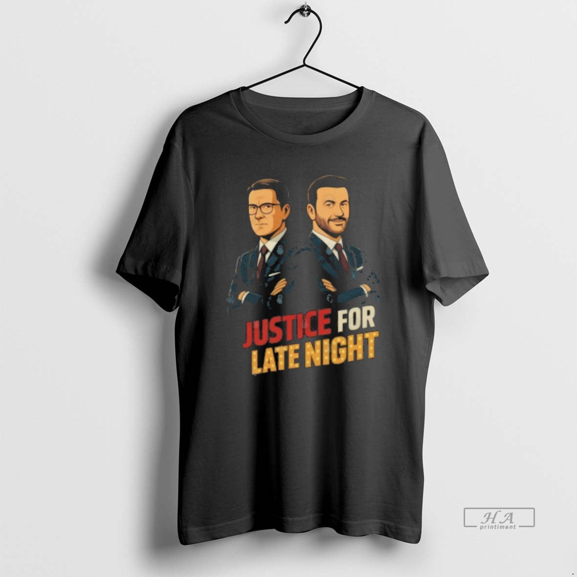 Trendy Justice For Late Night Stand With Jimmy Kimmel - Adult & Kids T-Shirts, Sweatshirts & Hoodies apparel design preview 1
