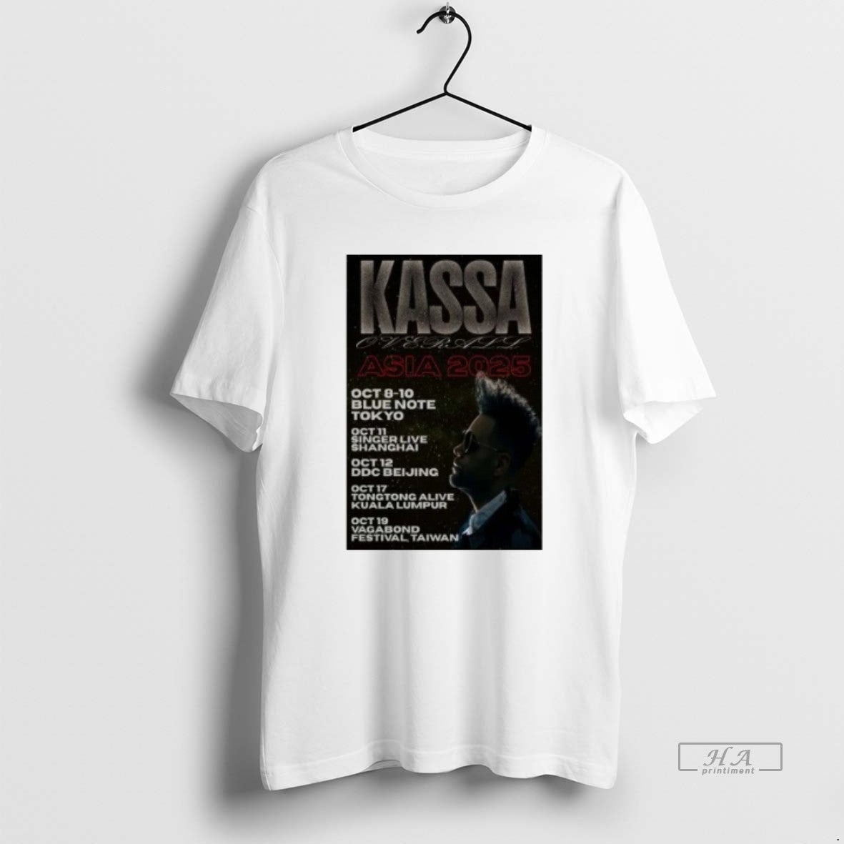 Trendy Kassa Overall Tour 2025 - Adult & Kids T-Shirts, Sweatshirts & Hoodies apparel design preview 1