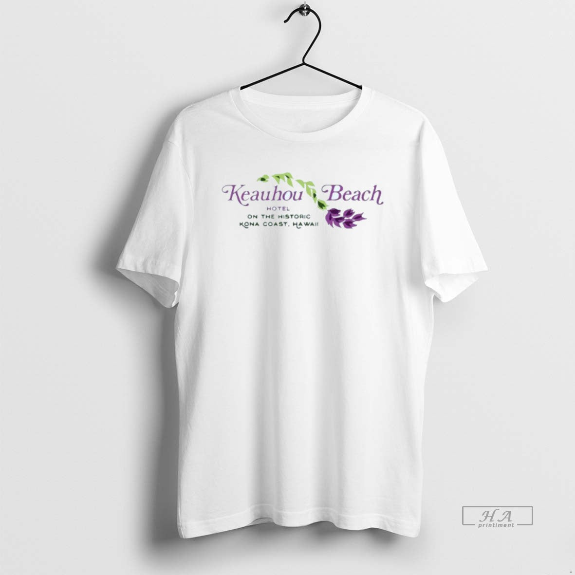 Trendy Keauhou Beach Hotel On The Historic Kona - Adult & Kids T-Shirts, Sweatshirts & Hoodies apparel design preview 1