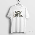 Trendy King Of The Grill Bbq Barbecue - Adult & Kids T-Shirts, Sweatshirts & Hoodies apparel design preview 1