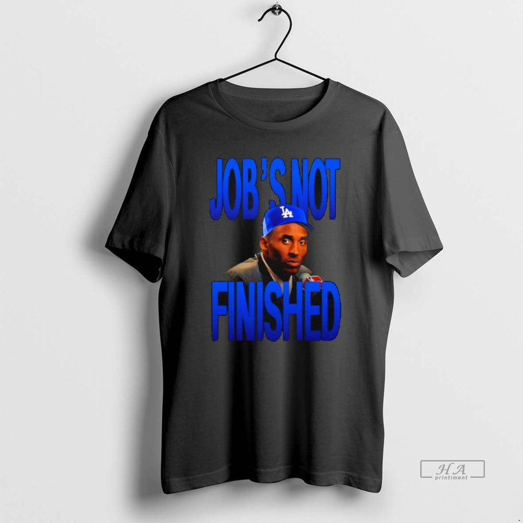 Trendy Kobe Bryant Los Angeles Dodgers Baseball Jobs - Adult & Kids T-Shirts, Sweatshirts & Hoodies apparel design preview 1