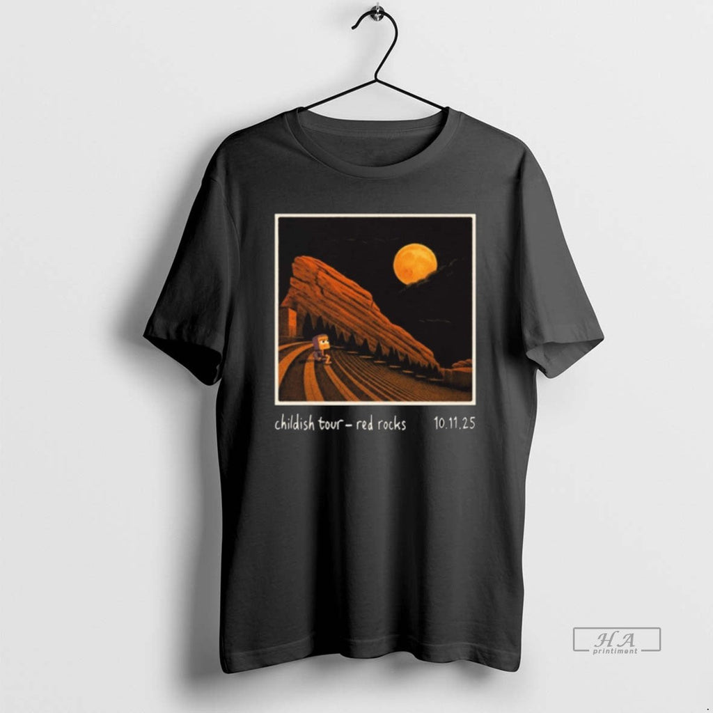 Trendy Lane 8 Childish Tour Morrison Colorado Red - Adult & Kids T-Shirts, Sweatshirts & Hoodies apparel design preview 1