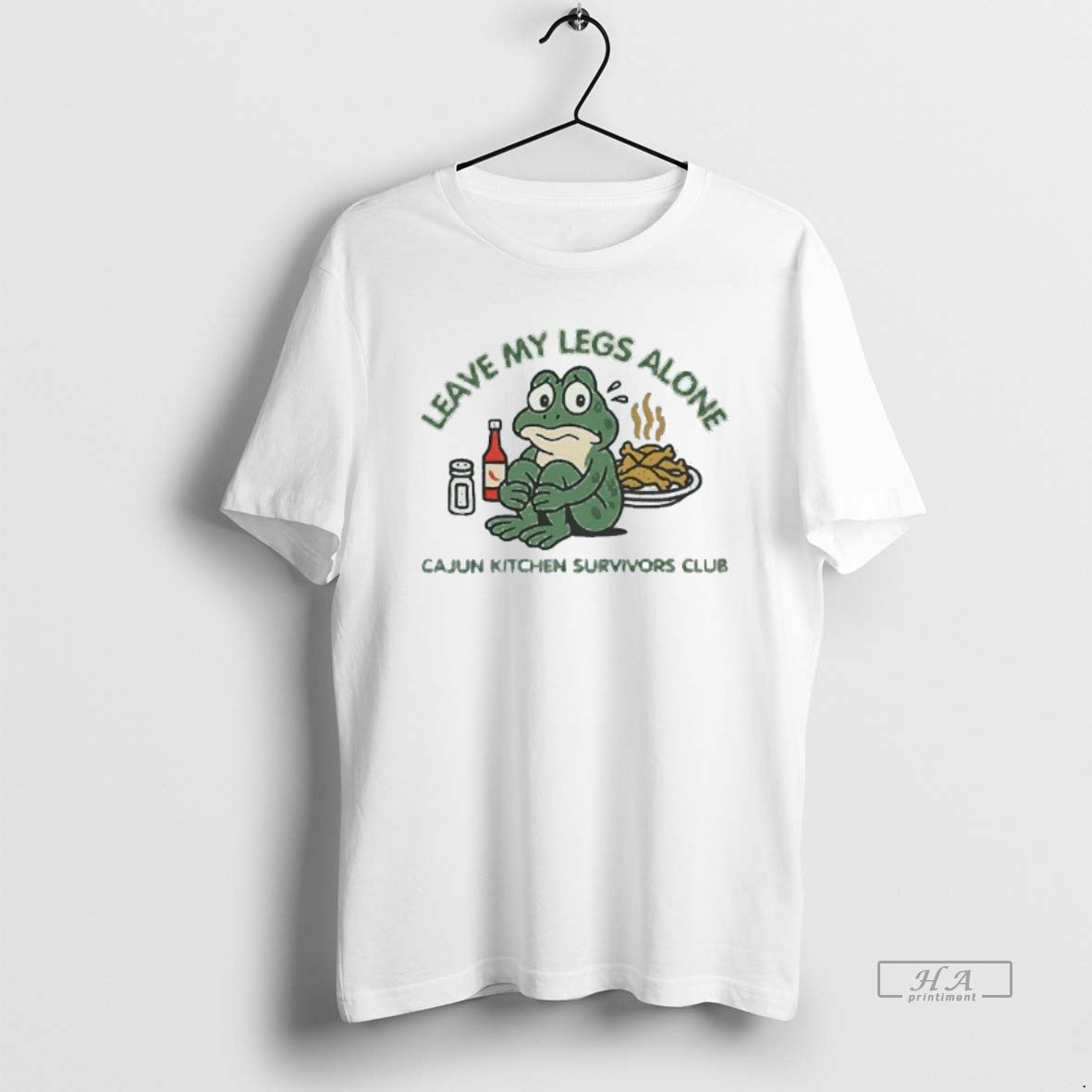 Trendy Leave My Legs Alone Cajun Kitchen Survivors - Adult & Kids T-Shirts, Sweatshirts & Hoodies apparel design preview 1