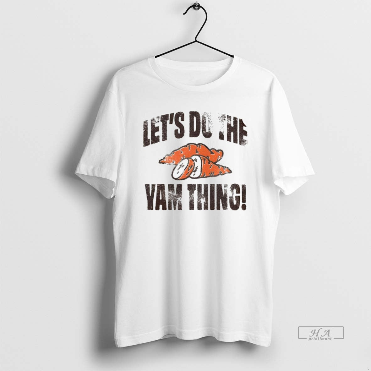 Trendy Lets Do The Yam Thing Thanksgiving - Adult & Kids T-Shirts, Sweatshirts & Hoodies apparel design preview 1