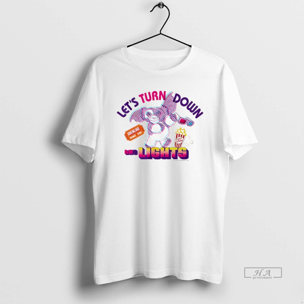 Trendy Lets Turn Down The Lights Gremlins - Adult & Kids T-Shirts, Sweatshirts & Hoodies apparel design preview 1