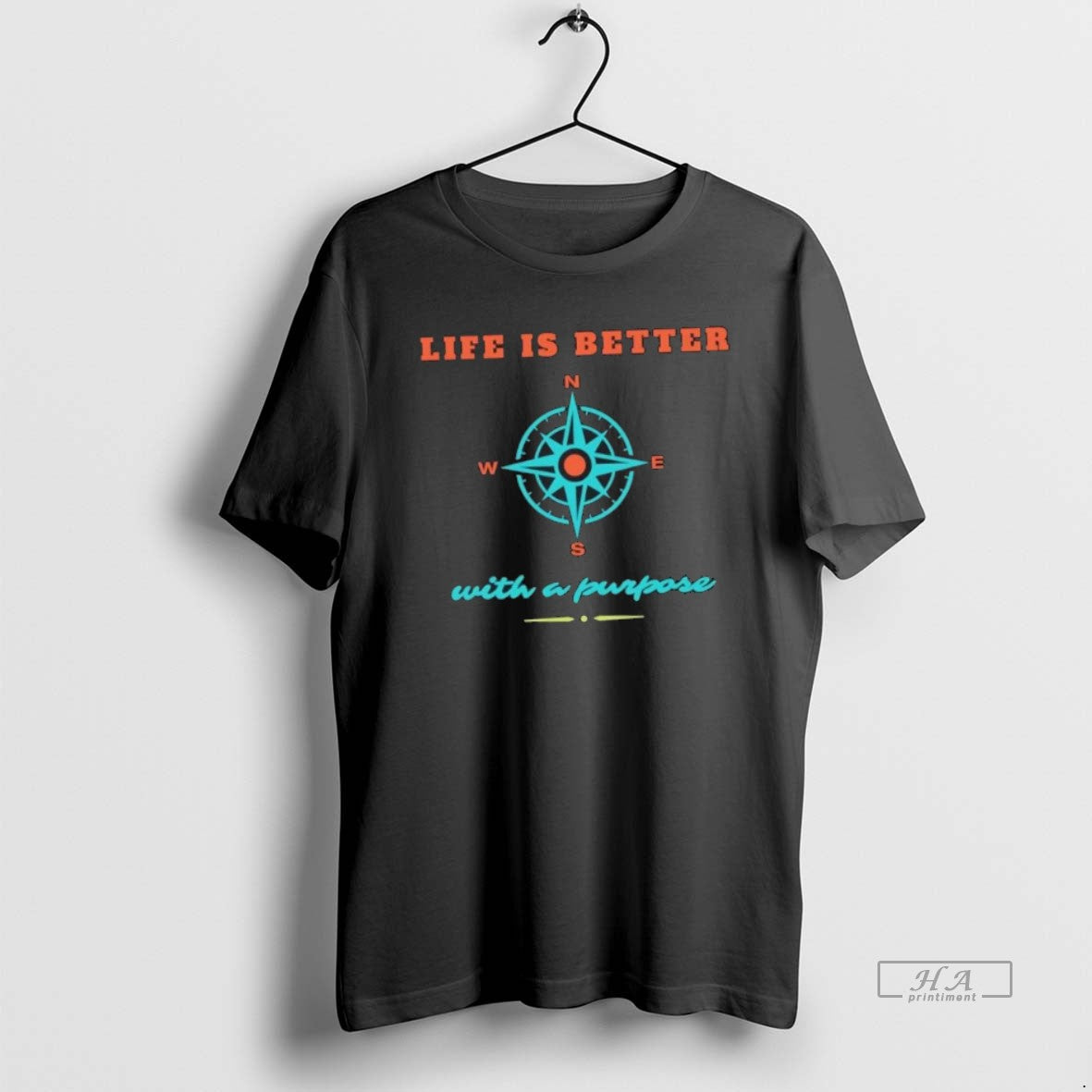 Trendy Life Is Better With A Purpose - Adult & Kids T-Shirts, Sweatshirts & Hoodies apparel design preview 1